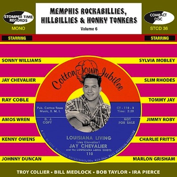 V.A. - Memphis Rockabillies ,Hillbillys & Honky Tonkers Vol 6